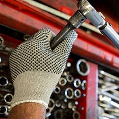 Textile Work Gloves