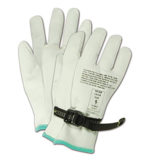Magid Powermaster 12501PS Low Voltage Leather Protector Gloves