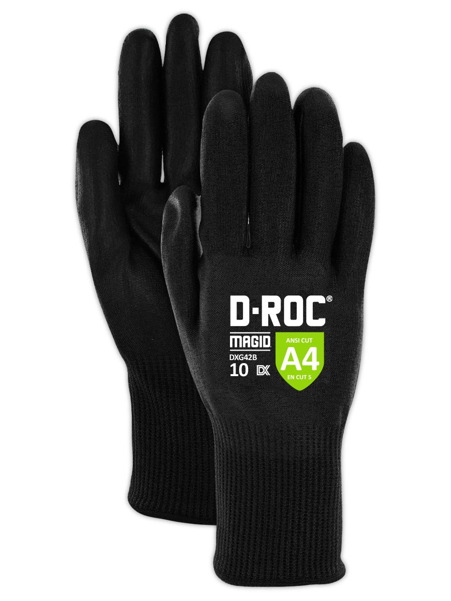 Magid&reg; D-ROC&reg; DXG42B 13-Gauge Cut-Resistant Gloves - Cut Level A4