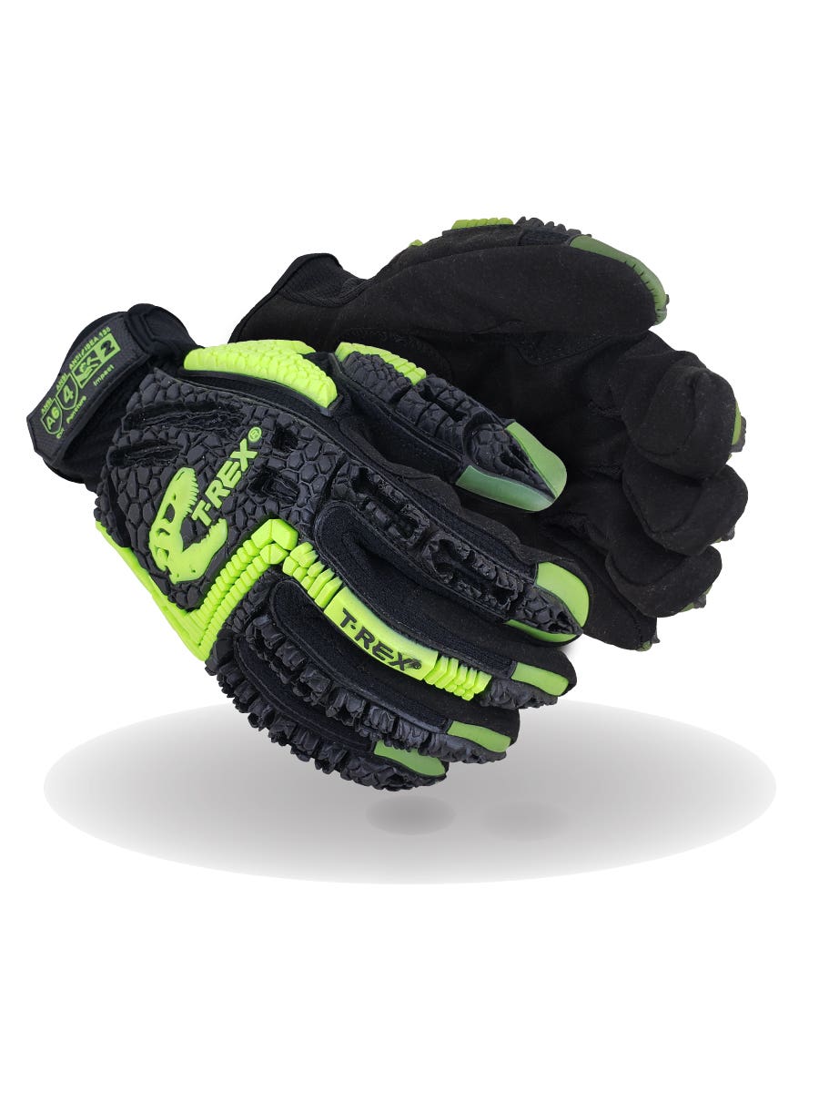 Magid&reg; T-REX&reg; Windstorm&trade; TRX742 Flexible Syntec&trade; Palm Impact Glove - Cut Level A6
