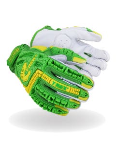 Magid® T-REX® Windstorm Series® Goatskin Leather Palm Impact Glove — ANSI Cut Level A6