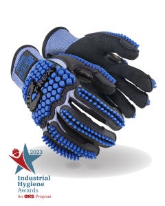 Magid® T-REX® Flex Series® Extremely Lightweight AeroDex® Technology VersaTek™ Grip Palm Coated Impact Glove – ANSI Level A8