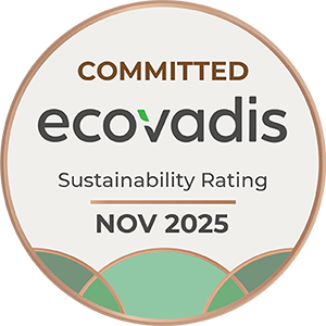 ecovadis Sustainability Rating badge