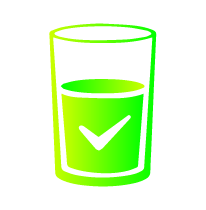 Icon of a glass of water