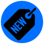 Icon of a “New” price tag