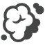 Icon of a piece of lint