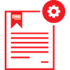 Icon of a certified document