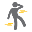 Image of a worker having frequent accidents 