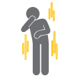 Image of an anxious worker 