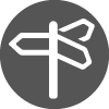 Signs and labels icon