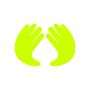 A yellow/green icon showing two hands in the act of massaging.