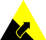 Icon representing finding peeling palm coating on work gloves.