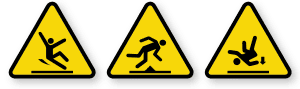 Slips, Trips, & Falls Icon